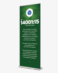 Iso 14001 Retractable Banner - Flyer, HD Png Download, Transparent PNG