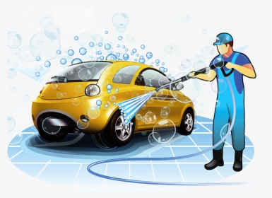 Car Washer Ist Toyota Wash Png Free Photo Clipart - Car Wash Man Png, Transparent Png, Transparent PNG