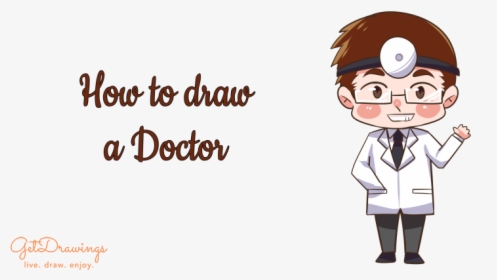 How To Draw A Doctor - Dog, HD Png Download, Transparent PNG