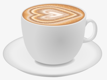 Transparent Latte Art Png - Coffee With Milk Clipart, Png Download, Transparent PNG