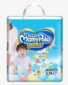 Mamypoko Pants Extra Dry Skin / Size L / Boy - Mamy Poko Xl Pants, HD Png Download, Transparent PNG