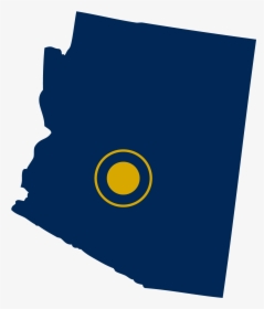 Regions Individual-phoenix Arizona - Arizona Map With Compass, HD Png Download, Transparent PNG