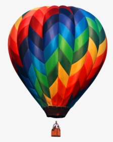 Colorful Hot Air Balloon Png - Hot Air Balloon Transparent Background, Png Download, Transparent PNG