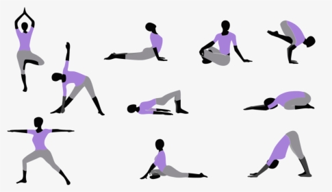 Sitting,silhouette,leg - Yoga Poses Icon Png, Transparent Png, Transparent PNG