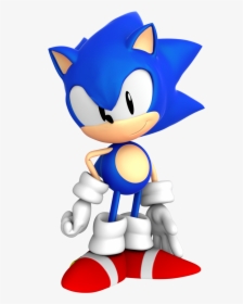 Sonic Mega Drive Pose By Blueparadoxyt - Sonic Mega Drive, HD Png Download, Transparent PNG