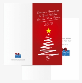 Estate Agents Christmas Card Illustration - Christmas Tree, HD Png Download, Transparent PNG