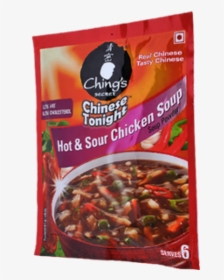 Hot & Sour Chicken Soup - Ching's Secret, HD Png Download, Transparent PNG