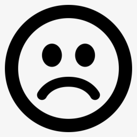 #sad #negro #signo #simbolo #carita #triste #emoticon - Positive Icon, HD Png Download, Transparent PNG