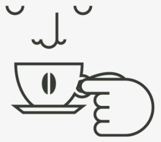 Coffee Tasting - Line Art, HD Png Download, Transparent PNG