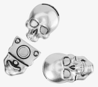 10mm Flat Skull Magnetic Clasp - Earrings, HD Png Download, Transparent PNG