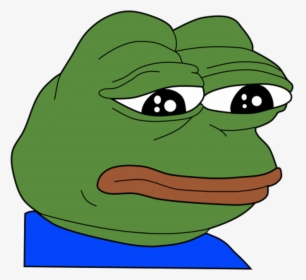 Pepe Frog Rana Triste - Sad Frog Meme, HD Png Download, Transparent PNG