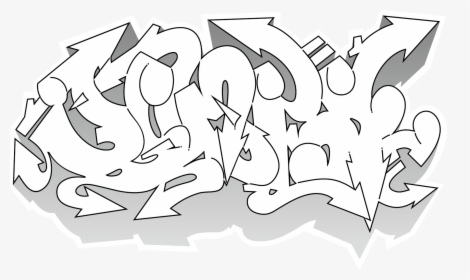 Transparent Graffiti Arrow Png - Illustration, Png Download, Transparent PNG