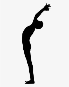 Pose Silhouette Big Image Png Male Yoga Silhouette- - Black Male Yoga Poses, Transparent Png, Transparent PNG