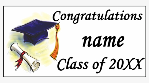 Click For Larger Picture Of Personalized Graduation - Graduation Cap And Diploma, HD Png Download, Transparent PNG