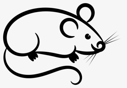 Big Image Png - Mouse Clipart Black And White, Transparent Png, Transparent PNG