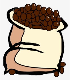 Coffee Free To Use Clip Art - Coffee Bean Bag Clip Art, HD Png Download, Transparent PNG