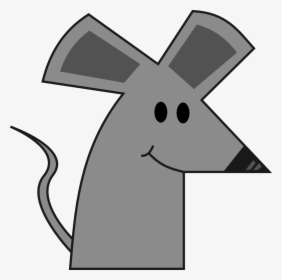 Cute Simple Cartoon Mouse, HD Png Download, Transparent PNG