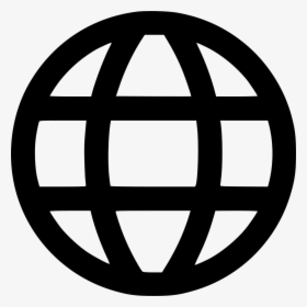 Globe Internet Browser Web Website Global - Transparent Background Website Logo, HD Png Download, Transparent PNG