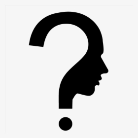 Question Mark Human Head Symbol - Question Mark With A Person Transparent Background, HD Png Download, Transparent PNG