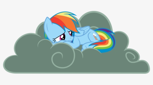 My Little Pony Rainbow Dash Sad, HD Png Download, Transparent PNG