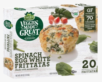 3d Frittataeggwhite Costco Cagefree20ct011019 - Garden Lites Spinach Egg White Frittata, HD Png Download, Transparent PNG
