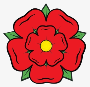 Lancashire Rose, County, England, Heraldic, Heraldry - Red Rose Of Lancashire, HD Png Download, Transparent PNG