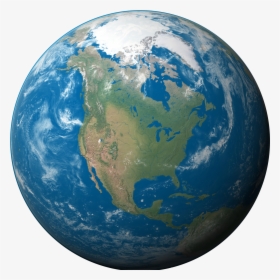Globe Free Png - Earth Transparent Background Globe, Png Download, Transparent PNG