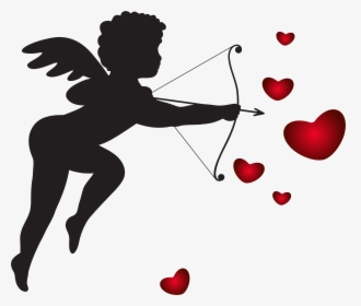 Cupid With Bow And, HD Png Download, Transparent PNG