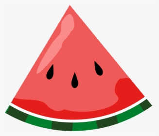 Free Watermelon Clipart - Watermelon Slice Clip Art, HD Png Download, Transparent PNG