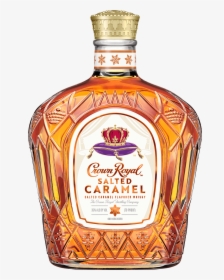 Beverage,distilled Beverage,bottle,canadian Whisky,blended - Salted Caramel Crown Royal, HD Png Download, Transparent PNG