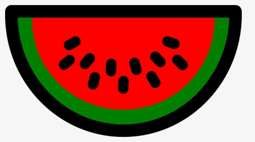 Watermelon Clip Art For Kids - Perimeter And Area Circles, HD Png Download, Transparent PNG