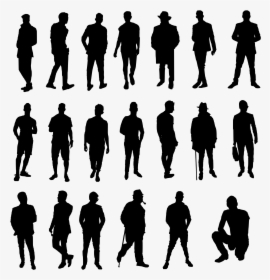Silhouette Png Image - Architectural Scale Figure Silhouette Running, Transparent Png, Transparent PNG