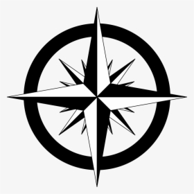Simple Compass Png - Compass Rose Vector Png, Transparent Png, Transparent PNG