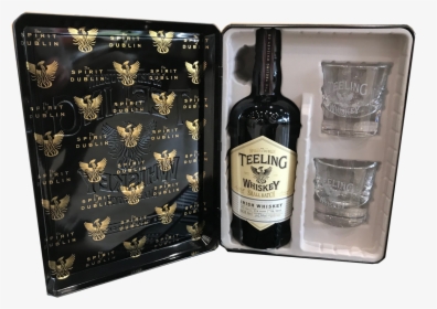 Teeling S Small Batch Glass Gift Set - Glass Bottle, HD Png Download, Transparent PNG
