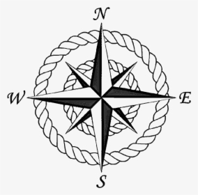 Transparent Compass Rose Clipart - Russian Prison Tattoo Star, HD Png Download, Transparent PNG