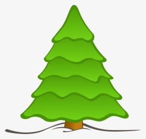 Clip Art Charlie Brown Christmas Tree - Plain Christmas Tree Clipart, HD Png Download, Transparent PNG
