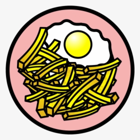 Picture - Egg And Chips Clipart, HD Png Download, Transparent PNG