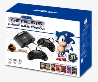 Sega Genesis Classic Game Console - Sega Mega Drive Classic Game Console, HD Png Download, Transparent PNG