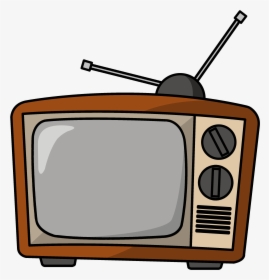 Vintage Tv Clipart - Electronic Age Of Media, HD Png Download, Transparent PNG