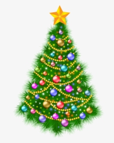 Christmas Tree Png Clipart - Transparent Background Christmas Tree Png, Png Download, Transparent PNG
