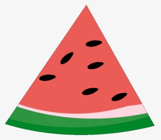Transparent Eating Watermelon Clipart - Watermelon Slice Png Clipart, Png Download, Transparent PNG