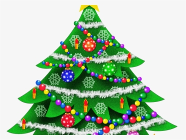Christmas Tree Clipart Png, Transparent Png, Transparent PNG