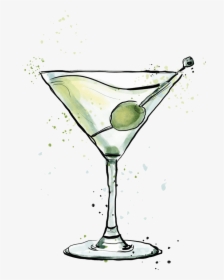 Transparent Martini Glass Clipart - Martini Glass, HD Png Download, Transparent PNG