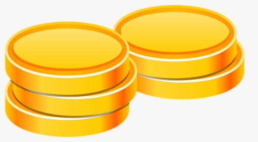 Coin, Heap, Gold, Game, Asset, Lottery, Luck, Gamble - Circle, HD Png Download, Transparent PNG