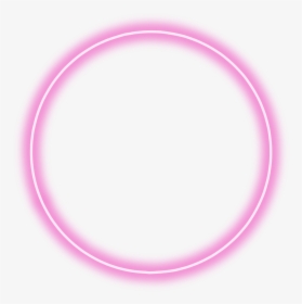 #color #neon #round #circle #pink #glow #freetoedit - Circle, HD Png Download, Transparent PNG