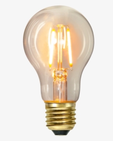 Led Lamp E27 A60 Soft Glow - Transparent Background Light Bulb Png, Png Download, Transparent PNG
