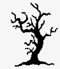 Spooky Trees Clipart , Png Download - Spooky Tree Silhouette, Transparent Png, Transparent PNG