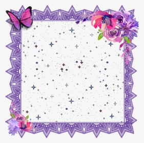 Transparent Purple Lace Clipart, HD Png Download, Transparent PNG