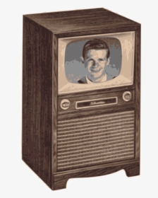 Retro Tv Clip Arts - Vintage Tv Vector Free, HD Png Download, Transparent PNG