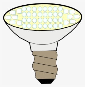 Led Lightbulb Clip Arts - Led Lights Clip Art, HD Png Download, Transparent PNG
